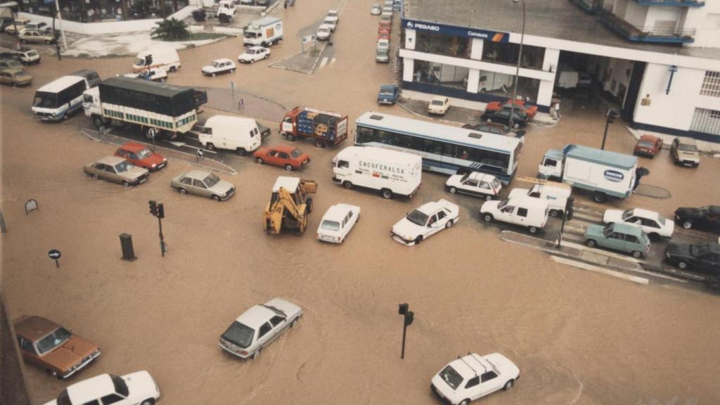 35 años de las históricas inundaciones de 1989 en Málaga.