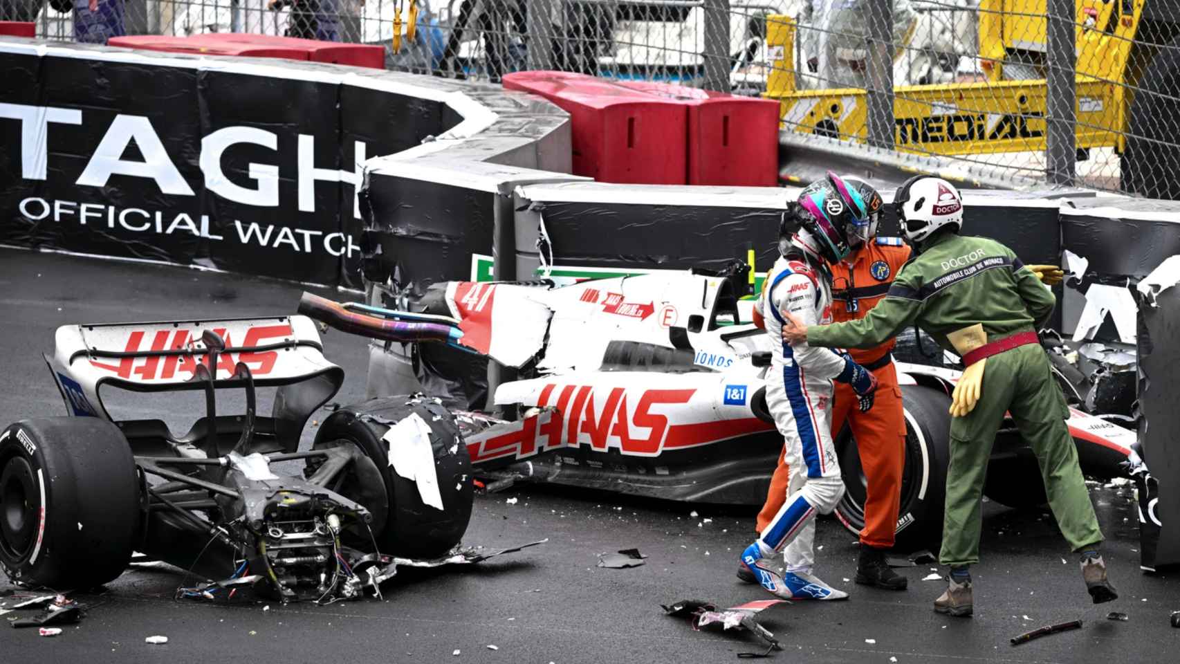 El brutal accidente de Mick Schumacher en Mónaco
