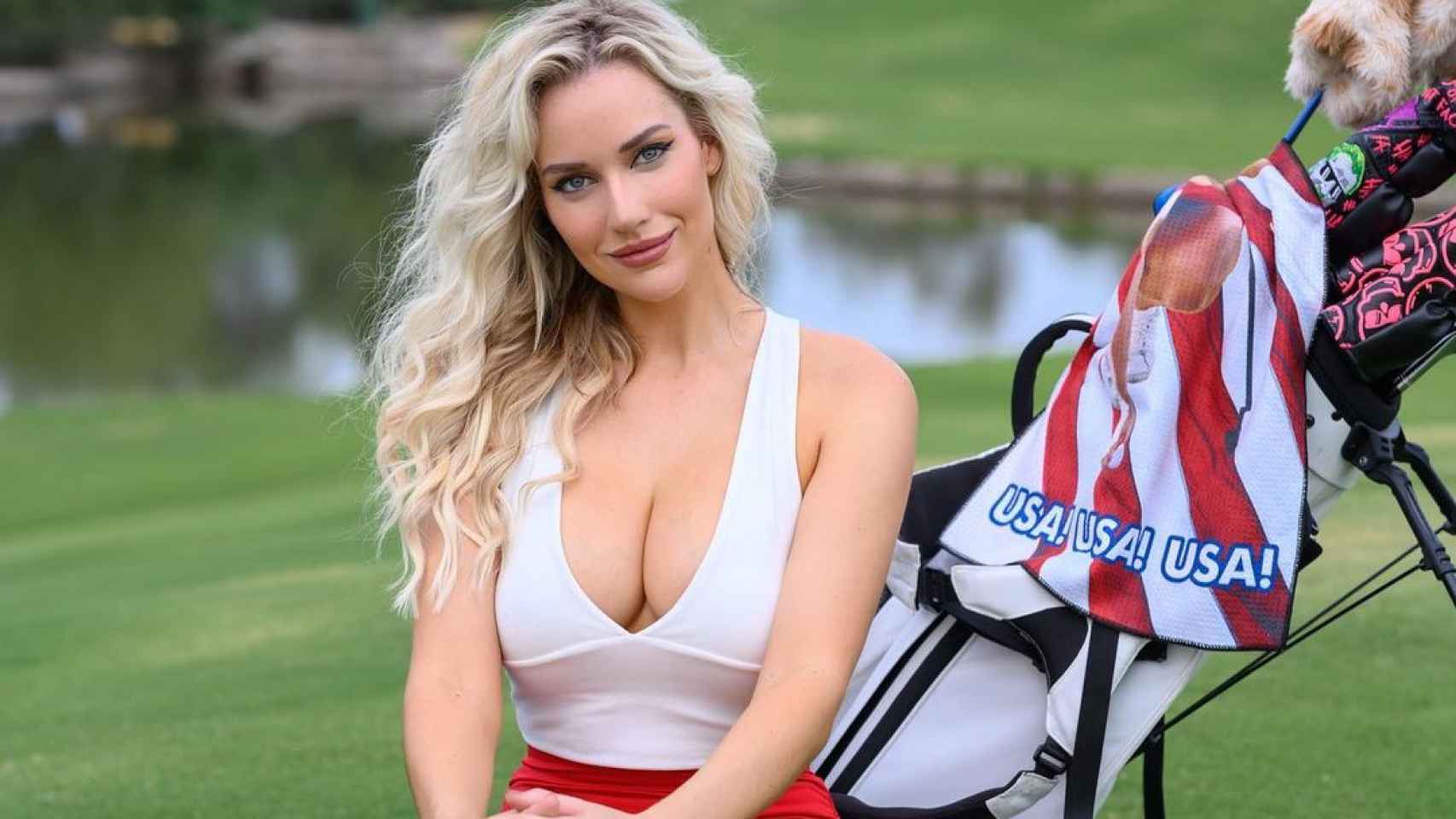 La golfista Paige Spiranac. Foto: Instagram (@_paige.renee)