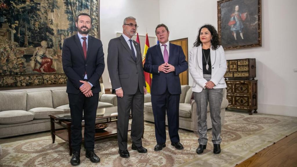 Reunión con el presidente del Consejo de Seguridad Nuclear. Foto: JCCM.