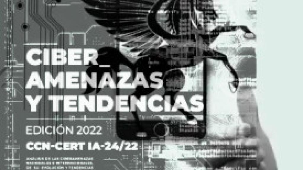 Pedro Sánchez en un fotomontaje con la portada del informe, un smartphone y Pegasus.