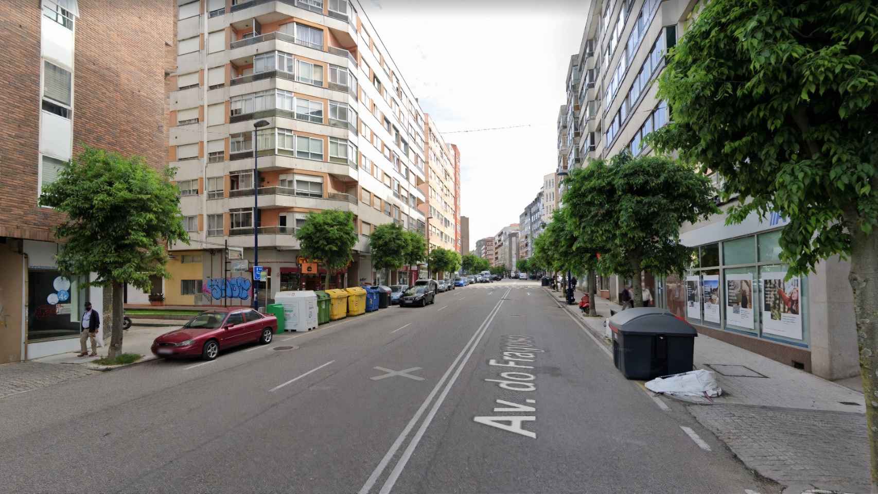 Avenida Fragoso, en Vigo.