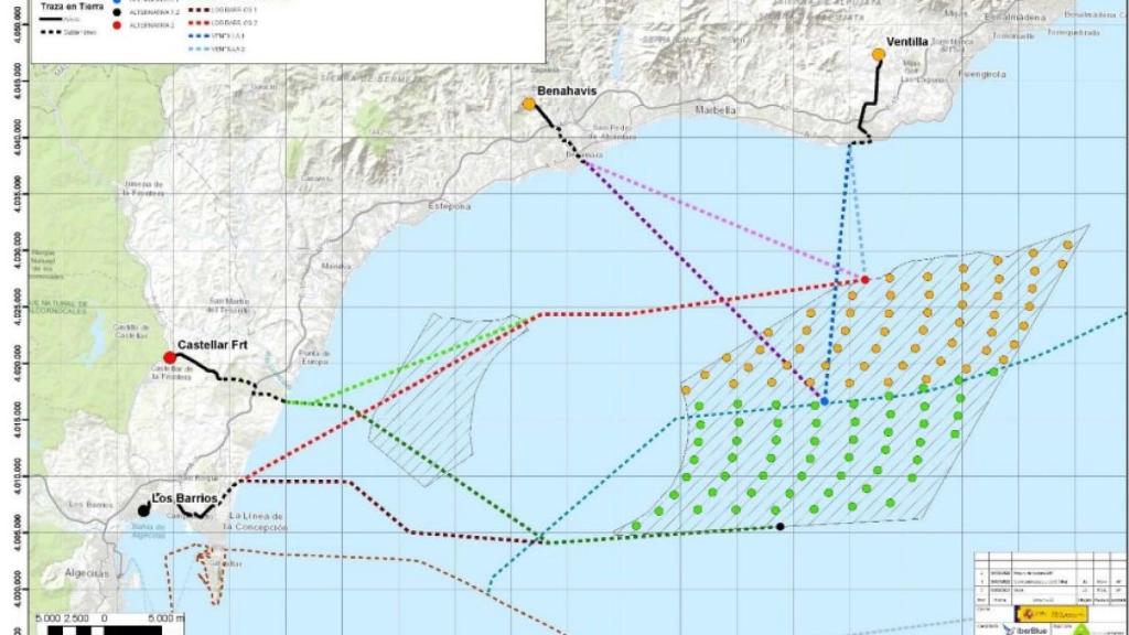 Conjunto de alternativas (terrestres y marinas) manejadas en el Proyecto Nao Victoria.