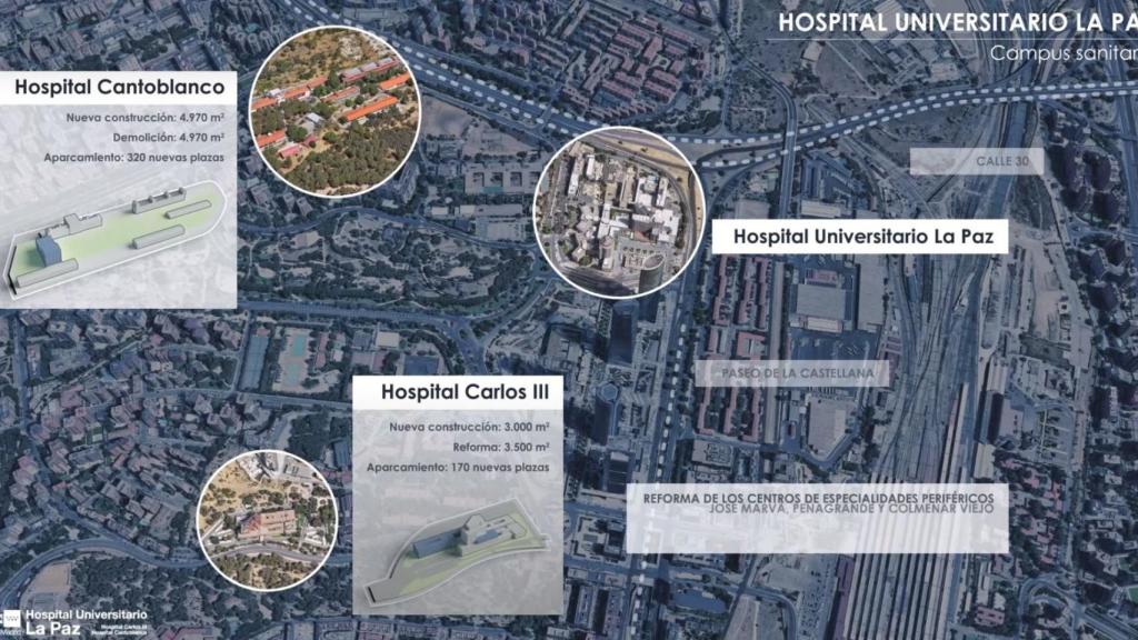 La remodelación de la Paz precisará de un refuerzo en otros centros asistenciales.