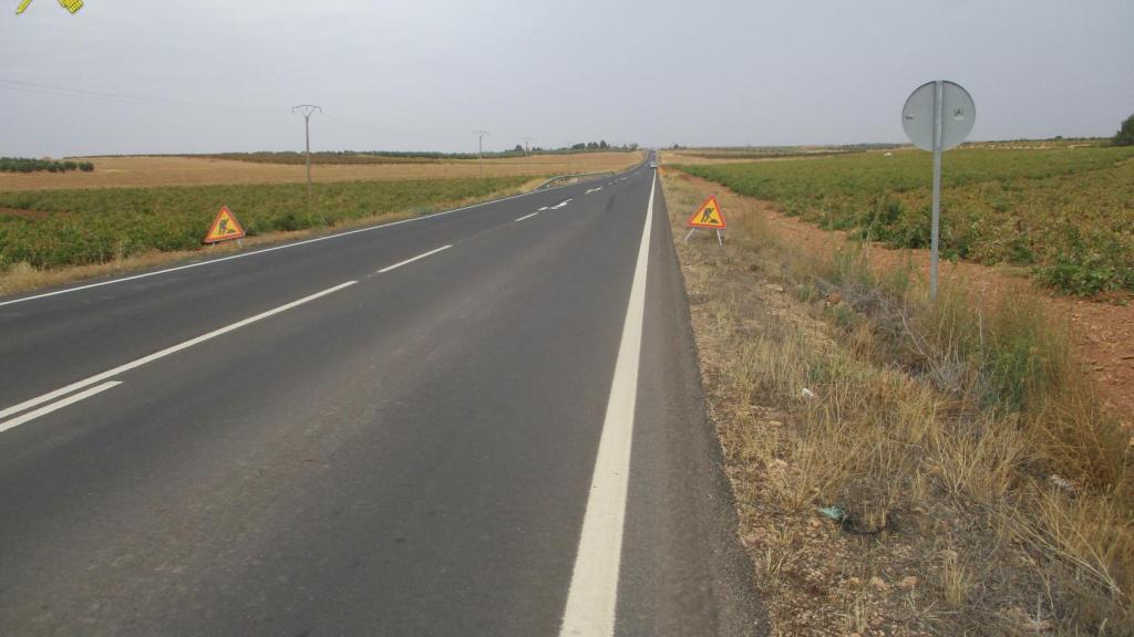 Un investigado por atropellar de gravedad a un trabajador en una carretera de Ciudad Real