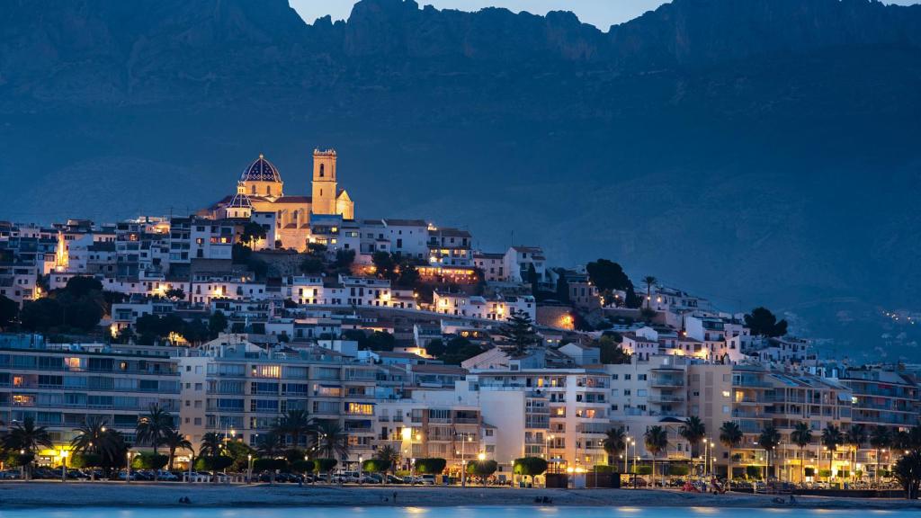 Vistas a Altea, Alicante.