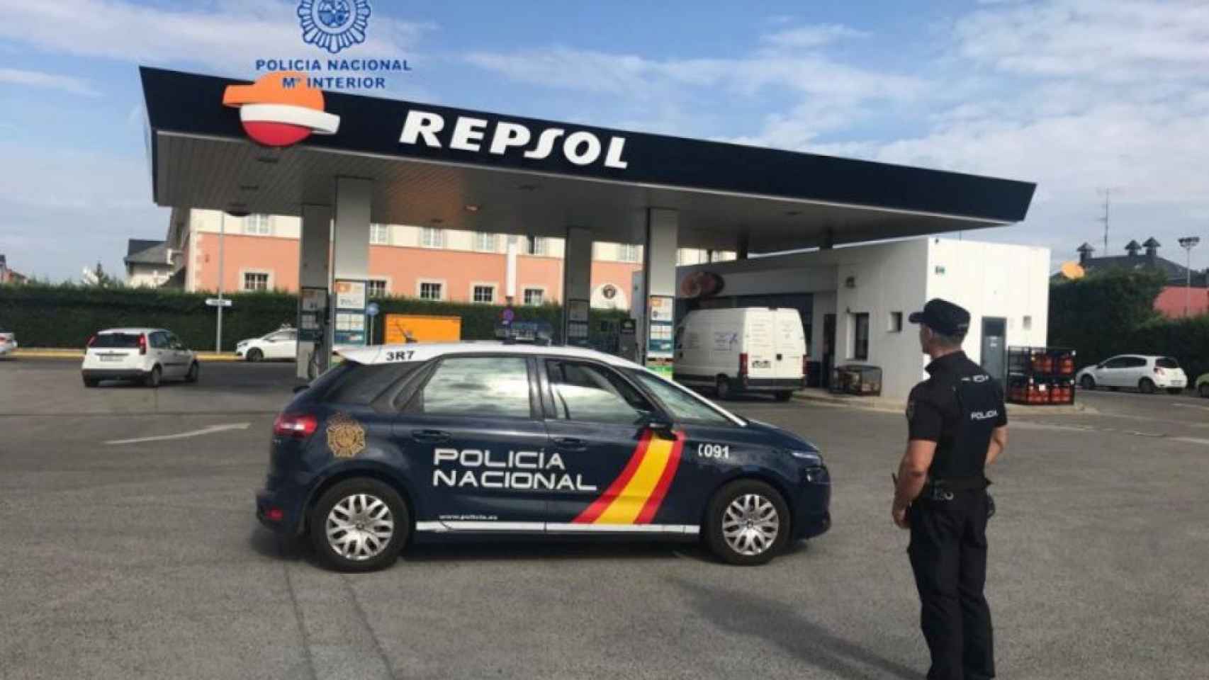Detenidos los dos presuntos autores del atraco con arma de fuego a una gasolinera de Miranda de Ebro