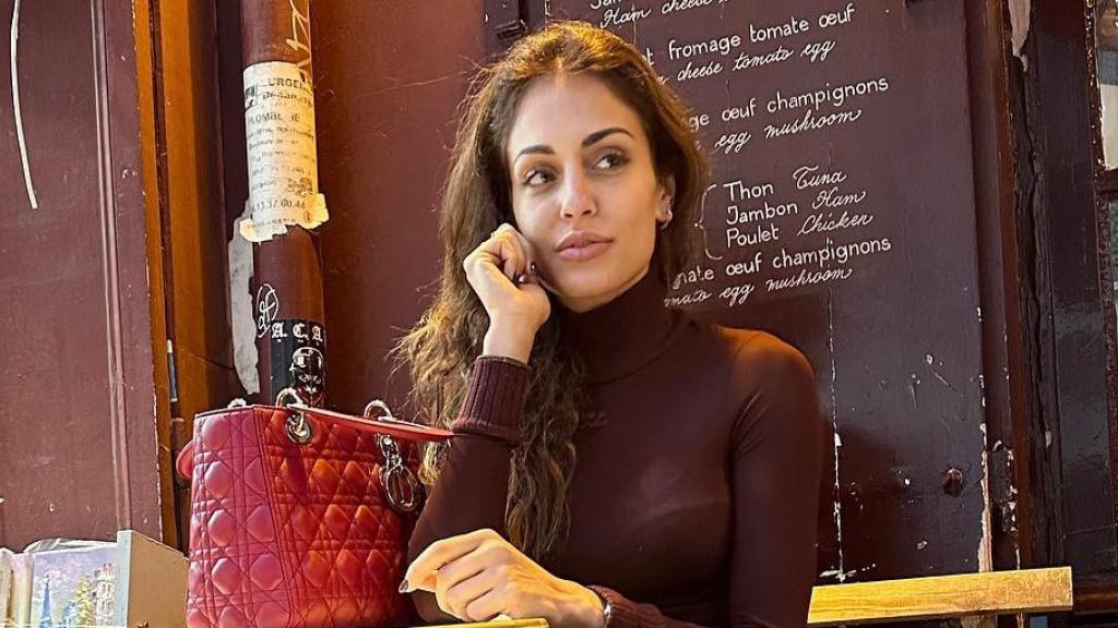 Hiba Abouk en una imagen de sus redes sociales.