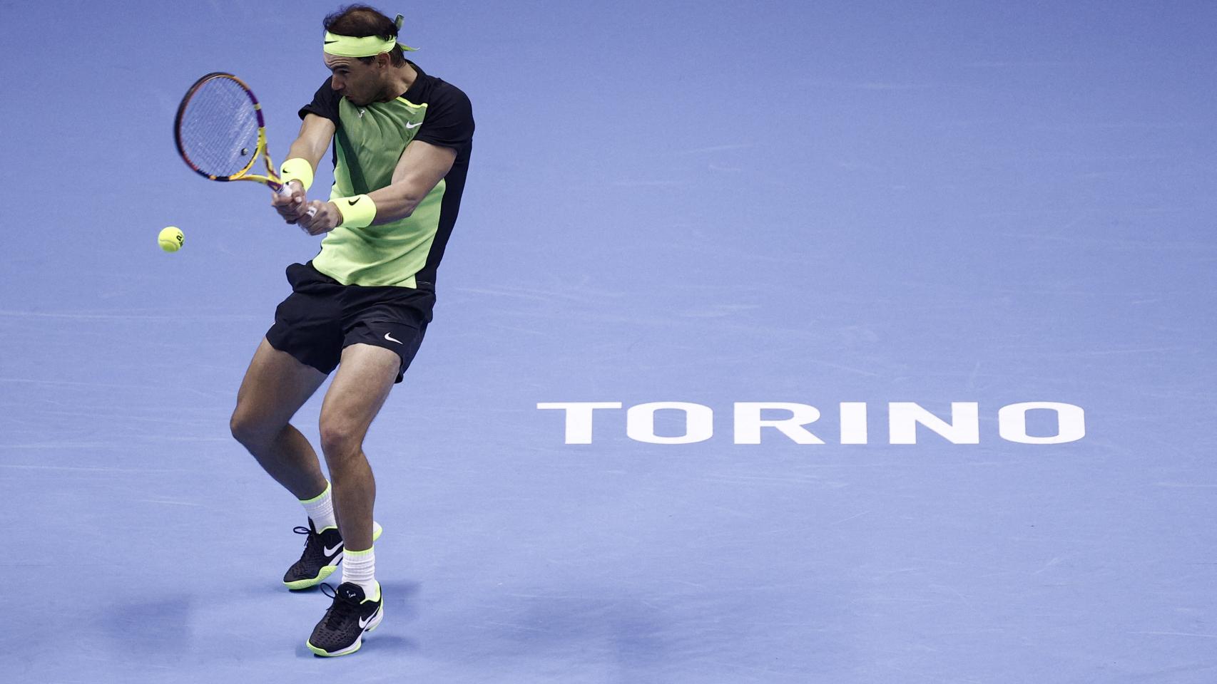 Rafael Nadal, durante las ATP Finals en Turín