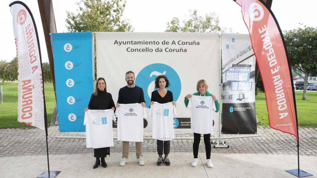 Presentación de la última prueba del circuito Coruña Corre.