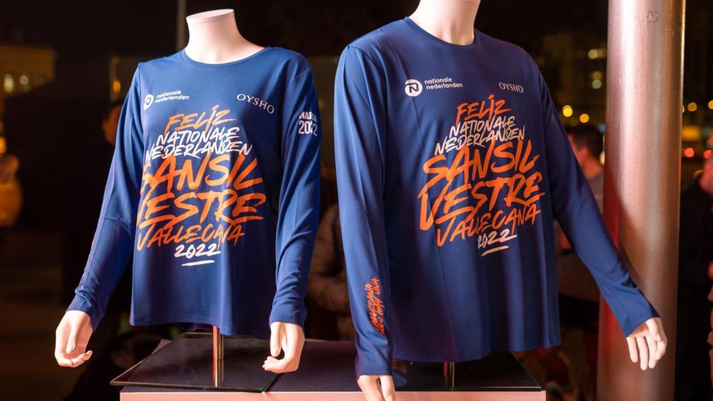 Las camisetas de la edición de 2022 de la San Silvestre Vallecana