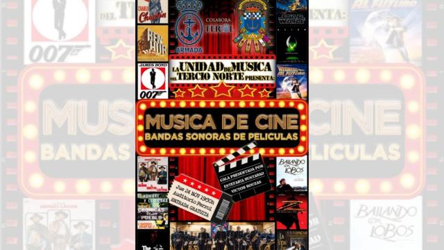 La Banda militar de música del Tercio Norte ofrecerá un concierto ‘de cine’ en Ferrol