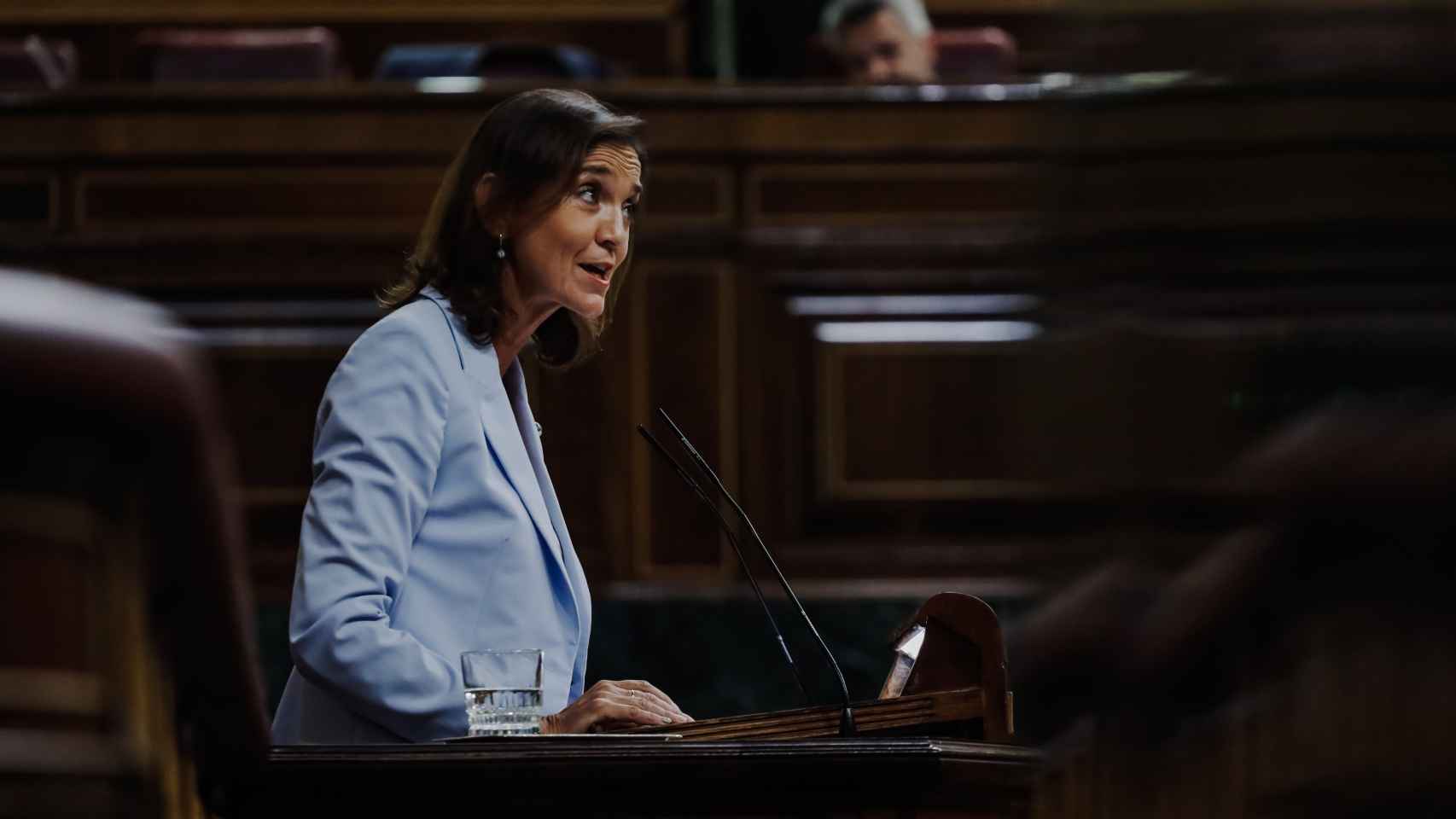 Reyes Maroto en el Congreso de los Diputados, el pasado 14 de septiembre.