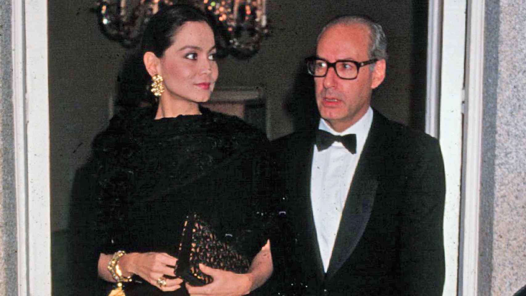 Isabel Preysler junto a Miguel Boyer