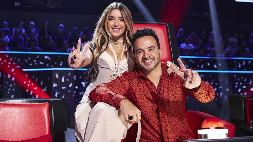 La cantante es asesora de Luis Fonsi en 'La Voz'.