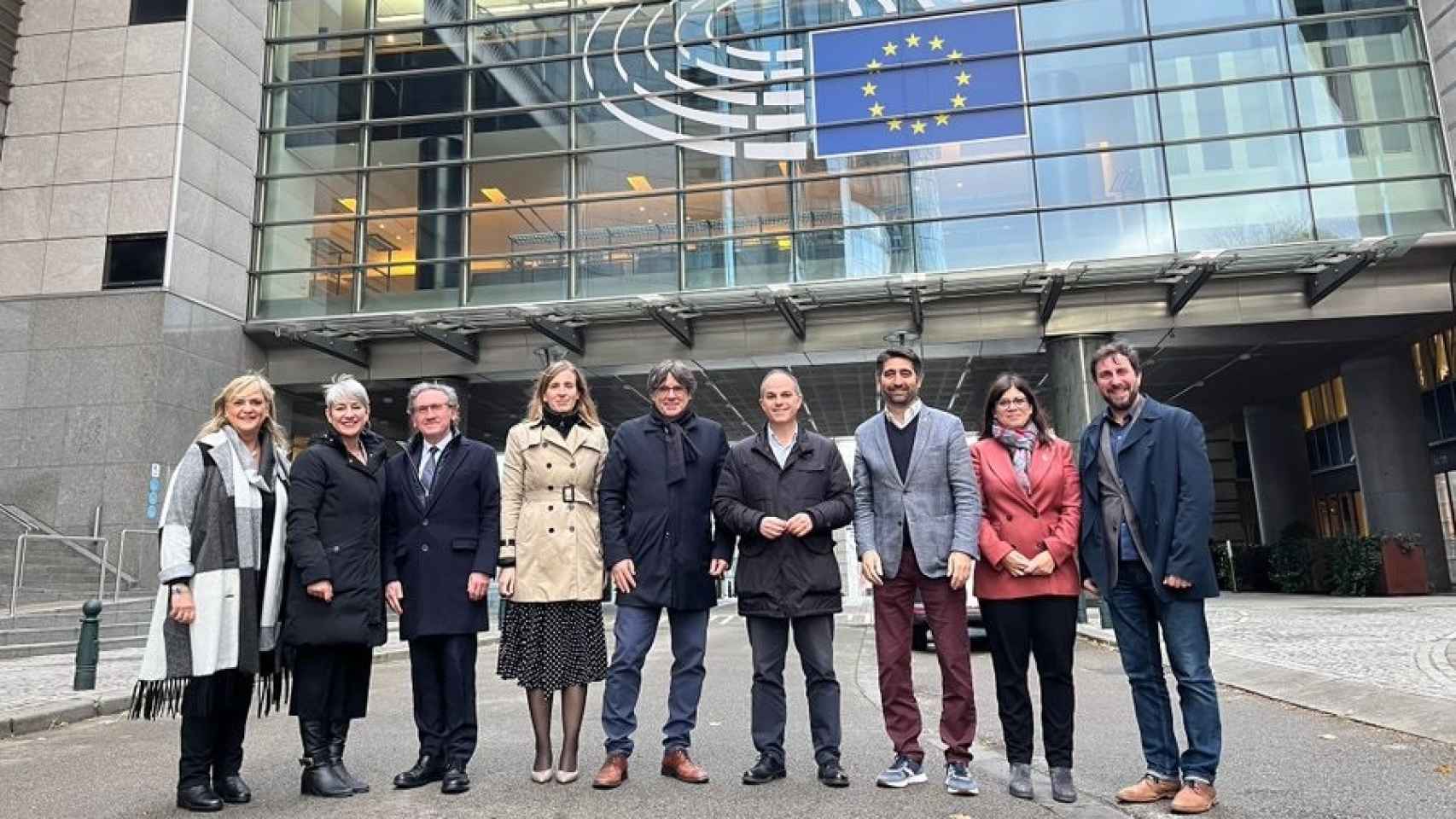 Los 'exconsellers' de Junts se reúnen con el expresidente de la Generalitat Carles Puigdemont, en Bruselas