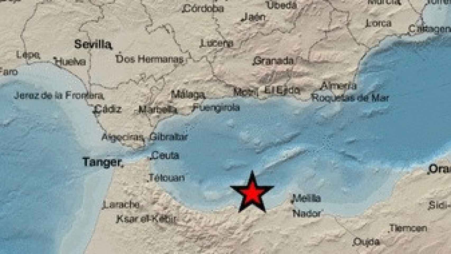 Un terremoto de magnitud  4.1 con epicentro en el Mar de Alborán se siente en la provincia de Málaga
