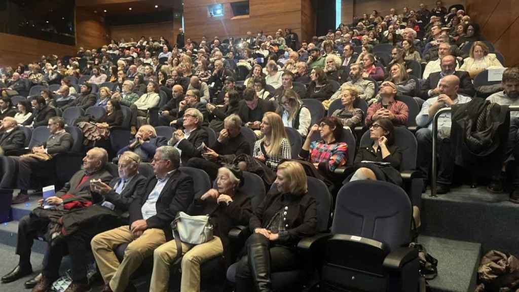 Gala de entrega de los Premios de la Crítica de Galicia en Vigo.