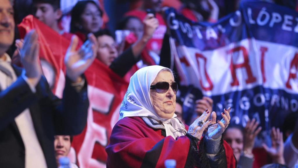 Hebe de Bonafini, presidenta de las Madres de la Plaza de Mayo