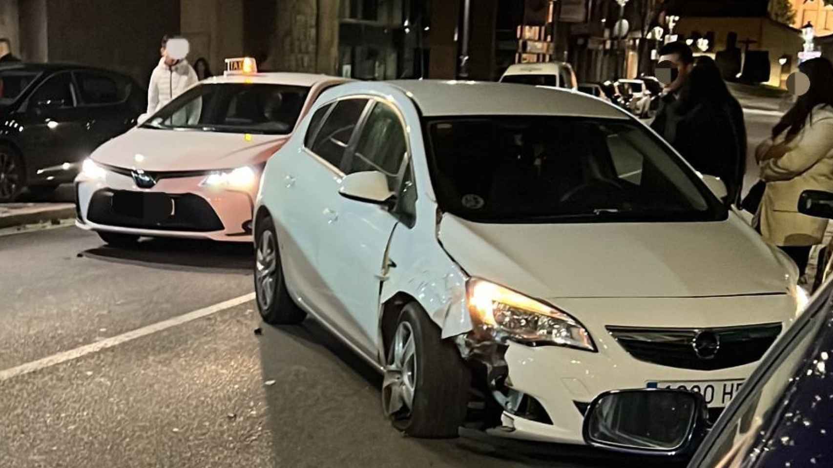 Accidente vial en Ávila