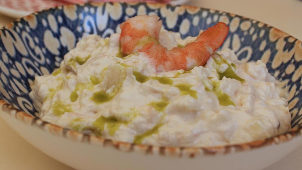 Ensaladilla rusa del restaurante Uve Doble, en Málaga.