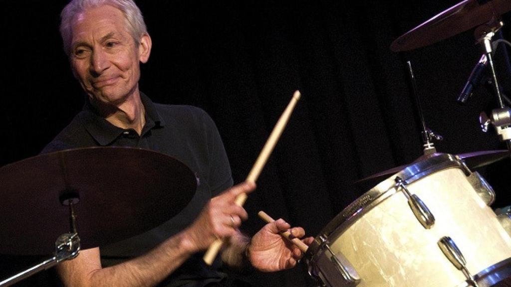 Charlie Watts, en un concierto en 2010