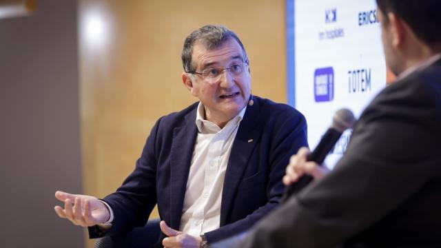 Francisco Hortigüela, director general de Ametic, durante su intervención en la primera jornada del III Observatorio 5G.