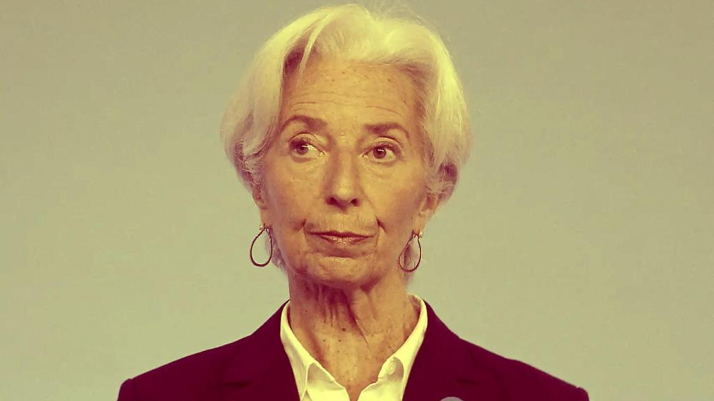 Christine Lagarde, la presidenta del BCE, tras la reunión que la institución mantuvo en marzo. Christine Lagarde, la presidenta del BCE, tras la reunión que la institución mantuvo en marzo.