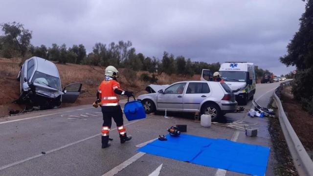 Accidente en Antequera.