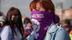 Imagen de archivo de una protesta contra la violencia de género