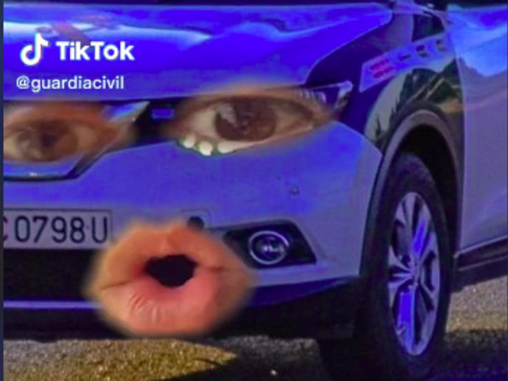 El polémico vídeo de la Guardia Civil en TikTok que enfada a las redes:  