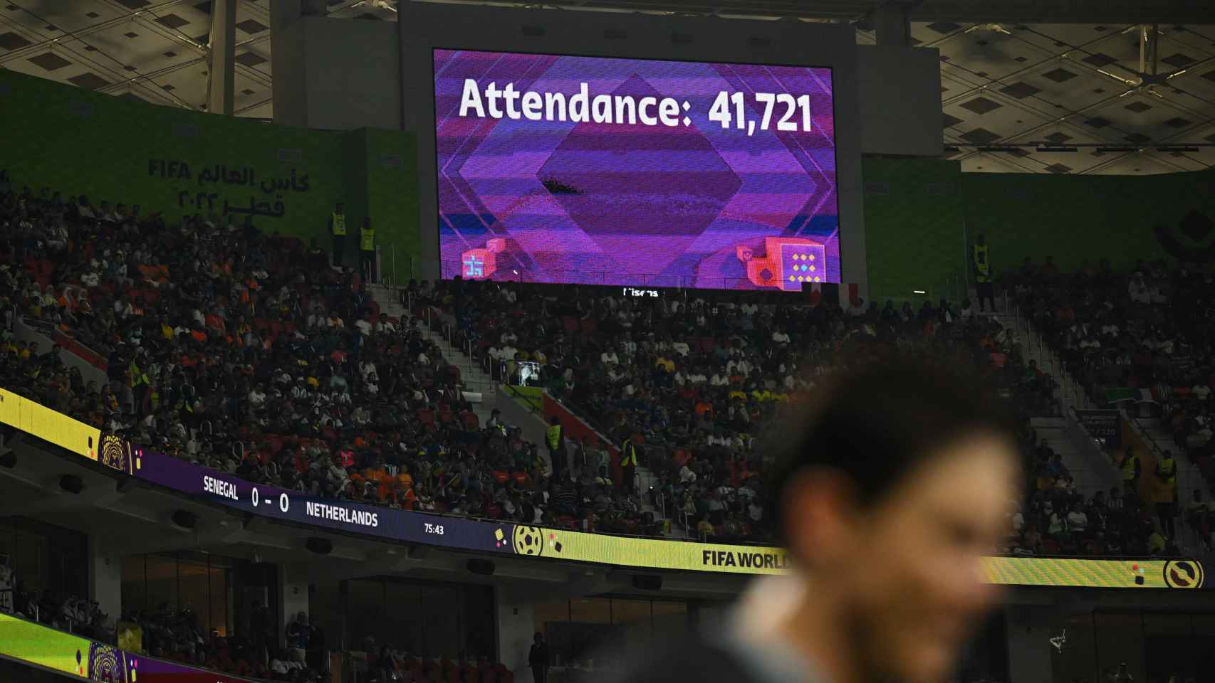 41.721 espectadores en el Senegal - Países Bajos del Mundial de Qatar 2022
