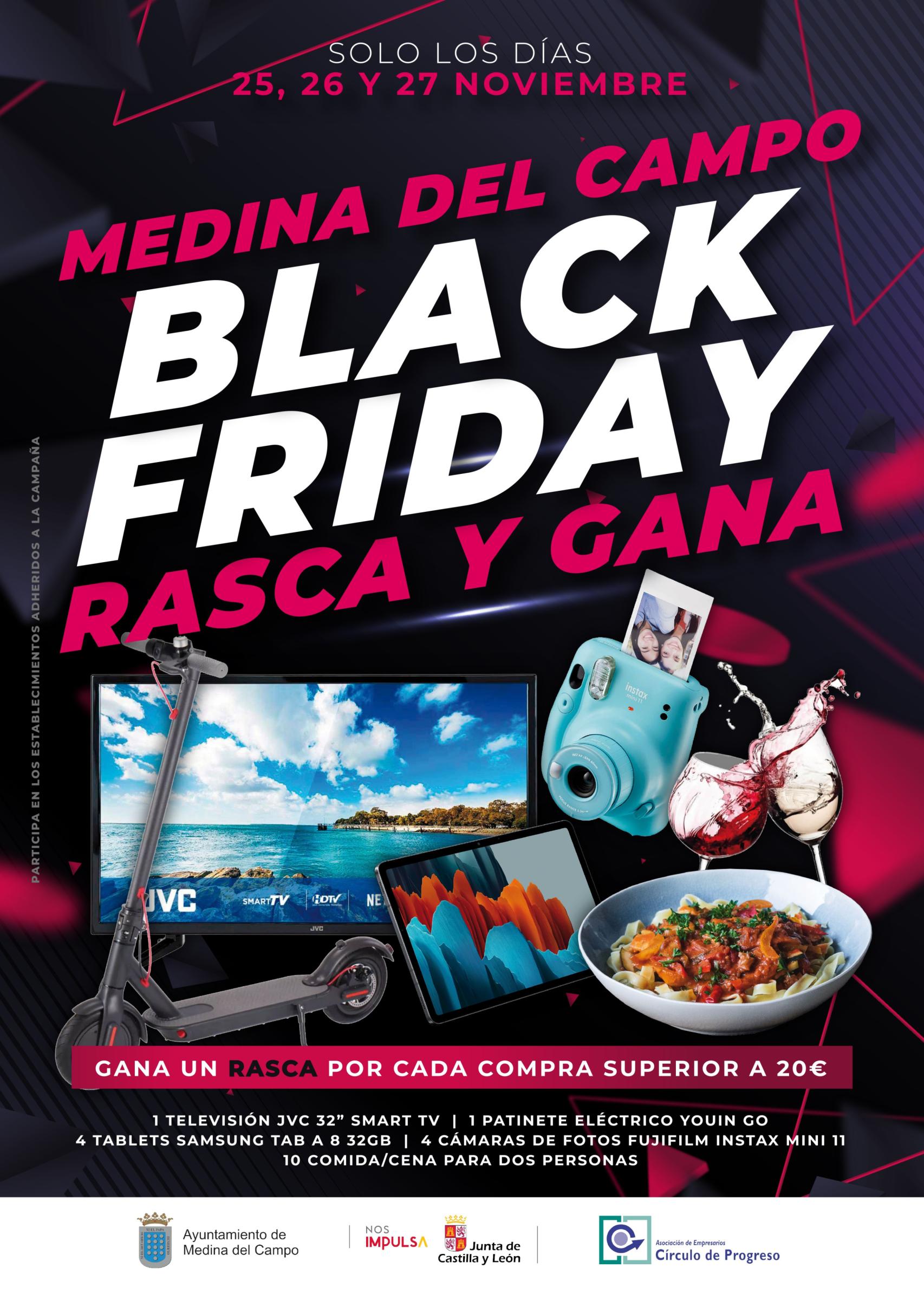 Cartel Black Friday Medina del Campo