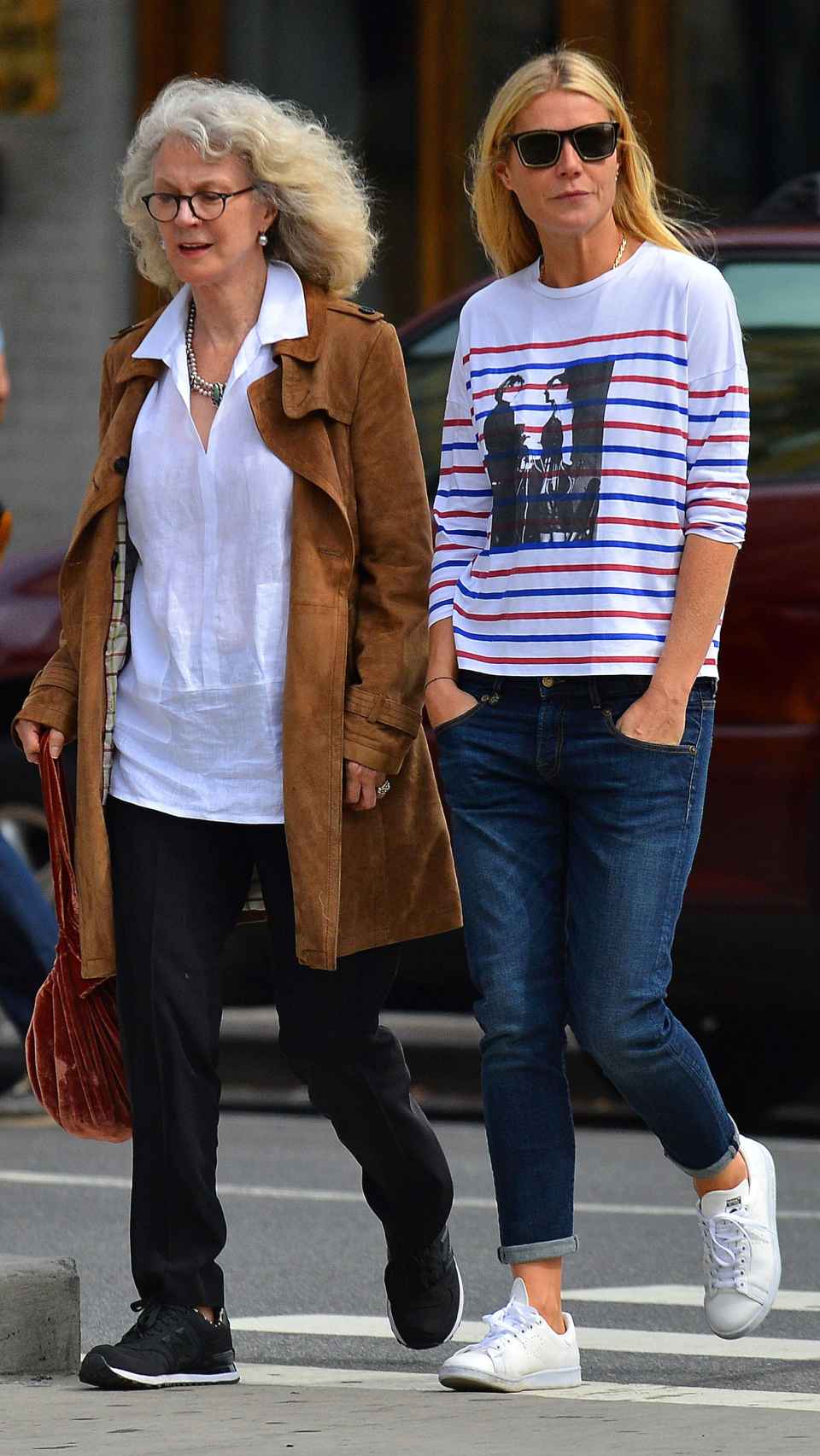 Madre e hija paseando por Nueva York, en septiembre de 2015.