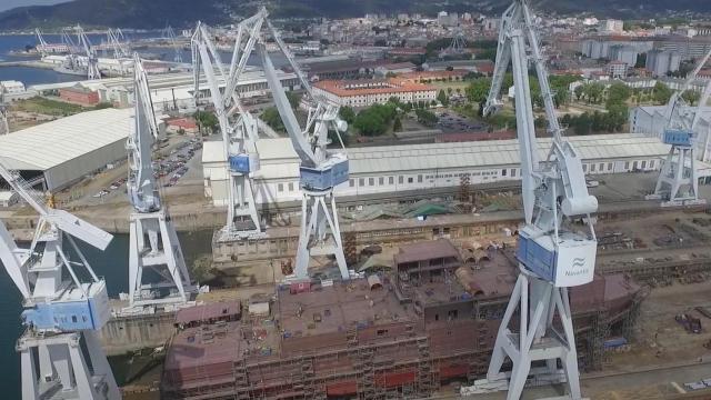 Instalaciones de la compañía en la ciudad departamental