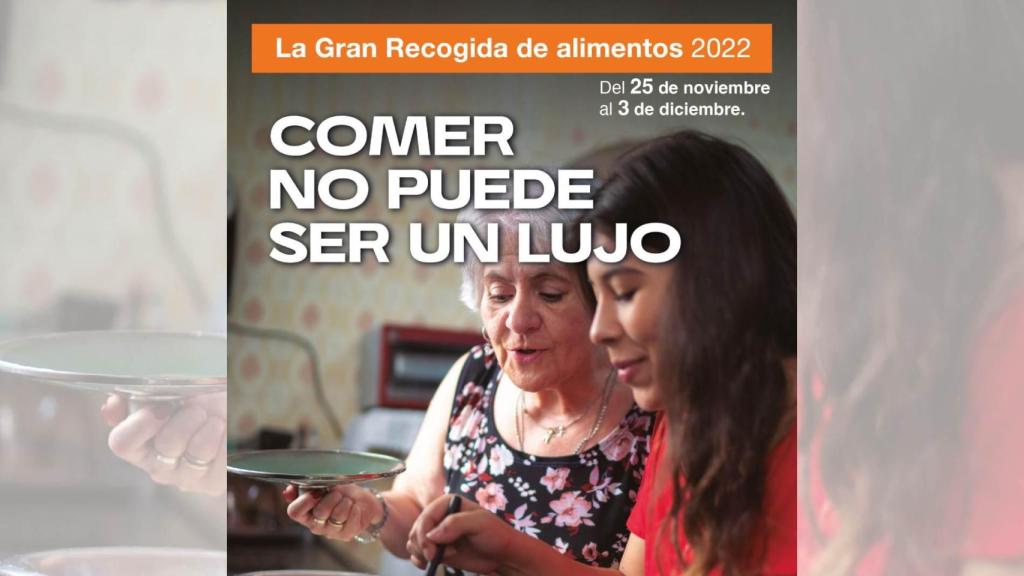 ‘La Gran Recogida’ se celebrará del 25 de noviembre al 3 de diciembre.