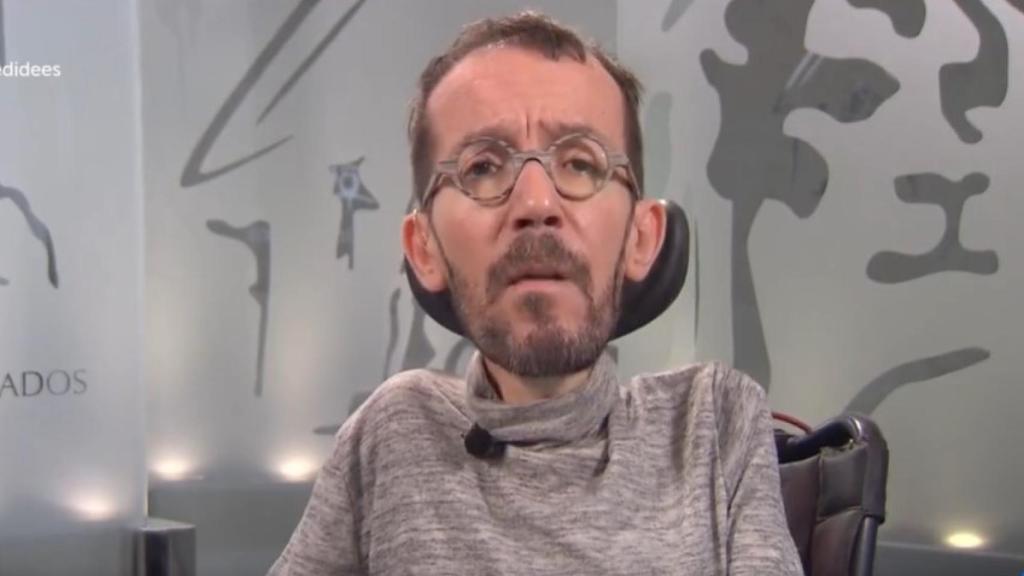 Pablo Echenique este miércoles en el programa 'Cafè d'idees' de Ràdio 4.