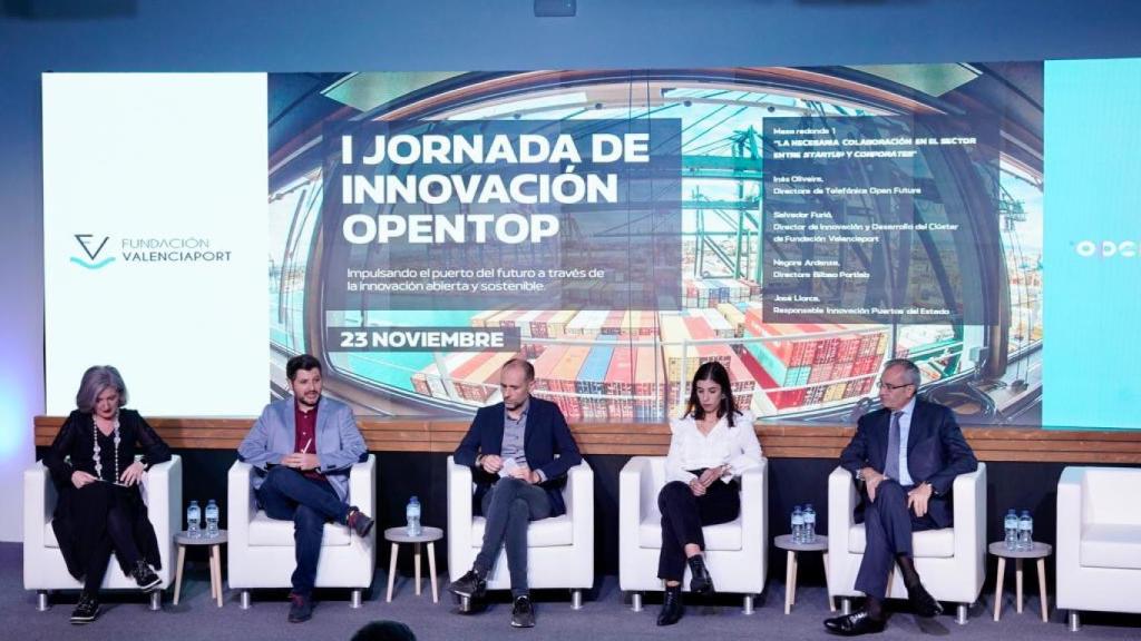 Una de las mesas redondas celebradas en la I Jornada de Innovación Abierta Opentop, organizada en Innsomnia.