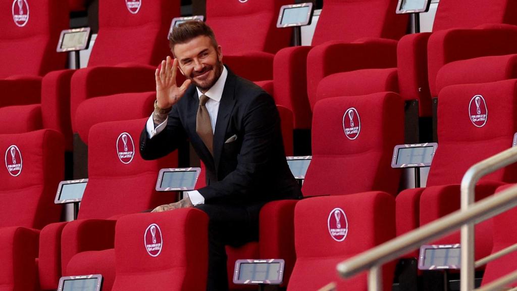 David Beckham, en el Mundial de Qatar