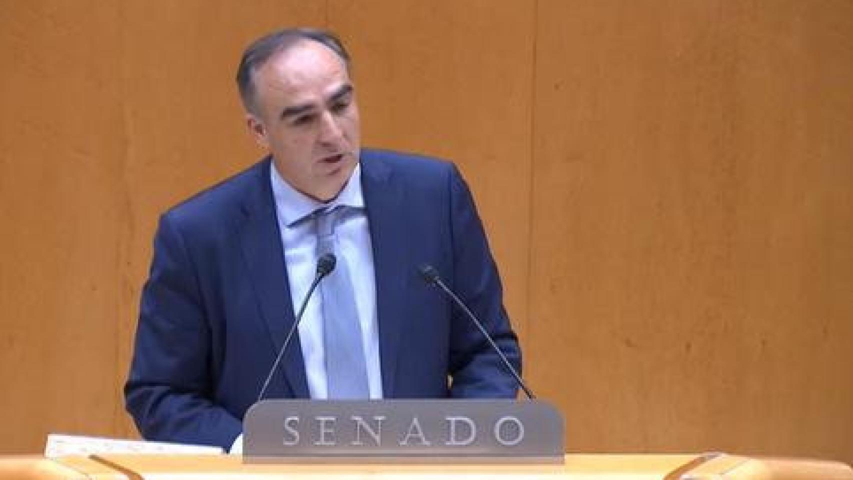 Javier Puente, senador por Cantabria del PP y portavoz de Transformación Digital en el Senado.