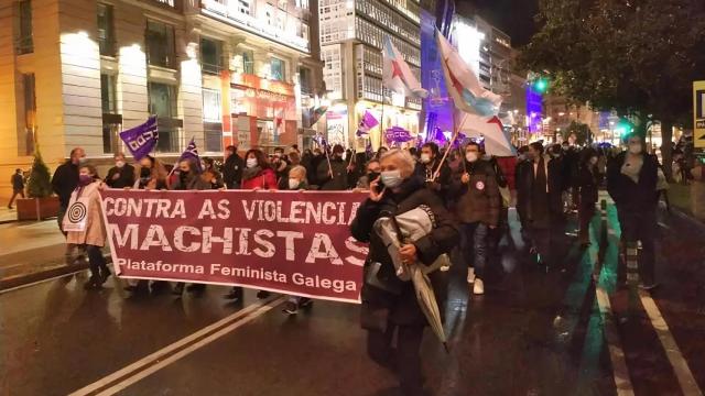 Imagen de la manifestación del 25-N el año pasado