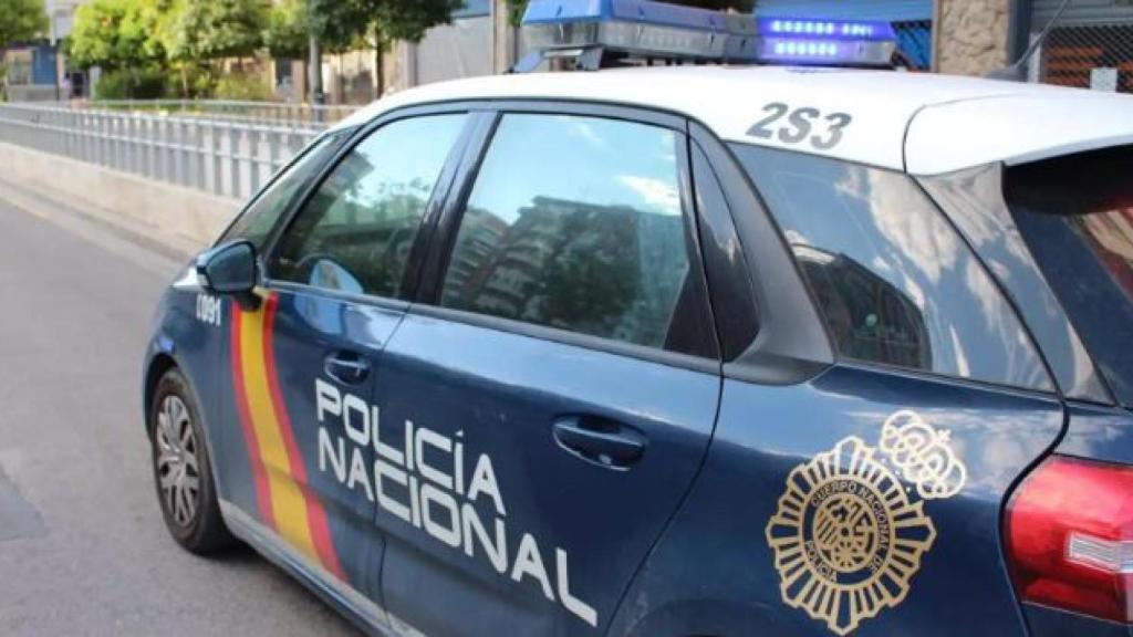 Un vehículo de la Policía Nacional