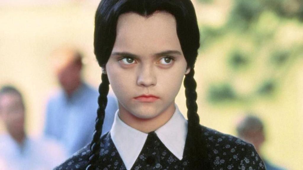 Christina Ricci como Miércoles en 'La familia Addams'.