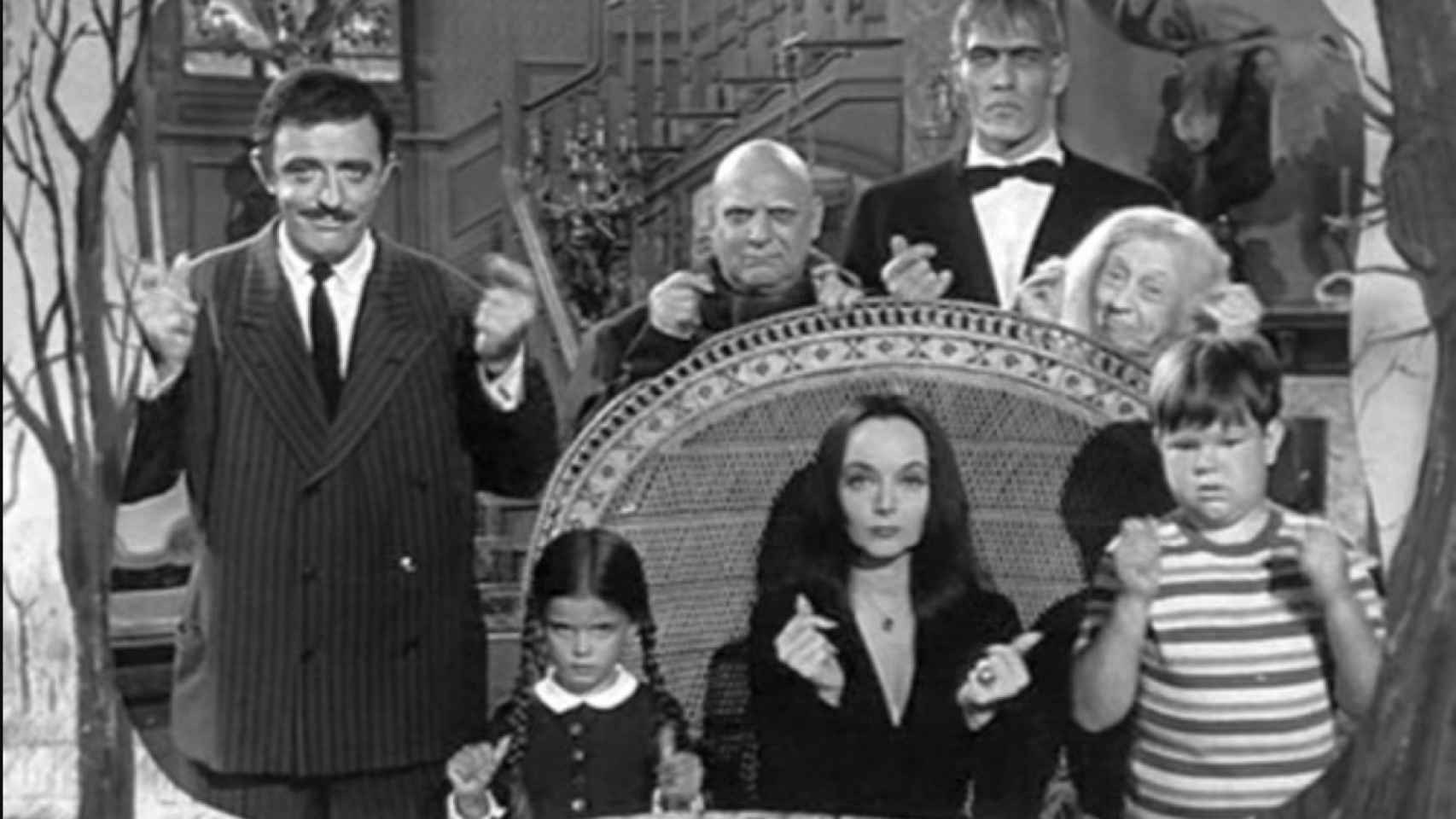 'La familia Addams', la sitcom de los años 60.