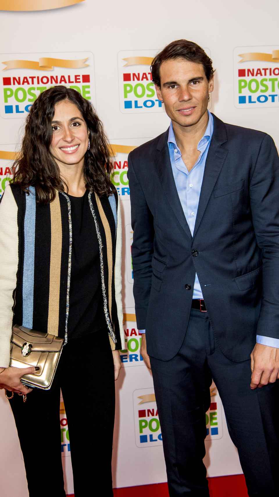 Rafa Nadal y Xisca Perelló en la Goed Geld Gala, en Ámsterdam, en 2018.