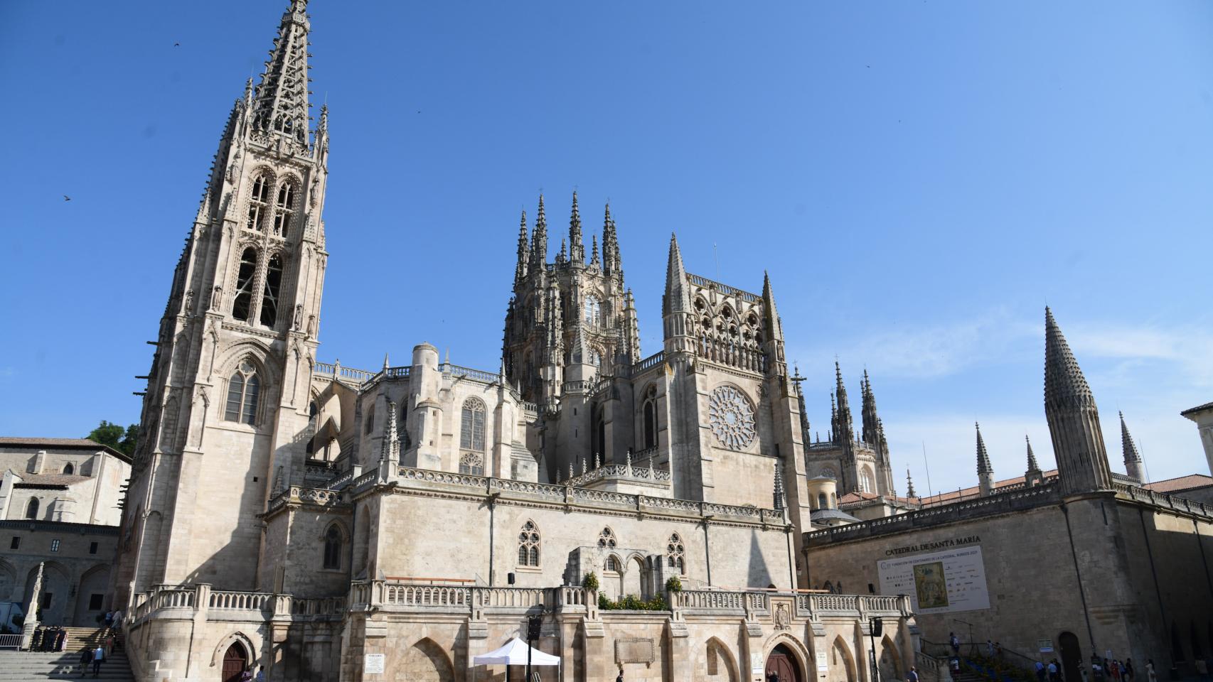 Plaza de la Catedral de Burgos.