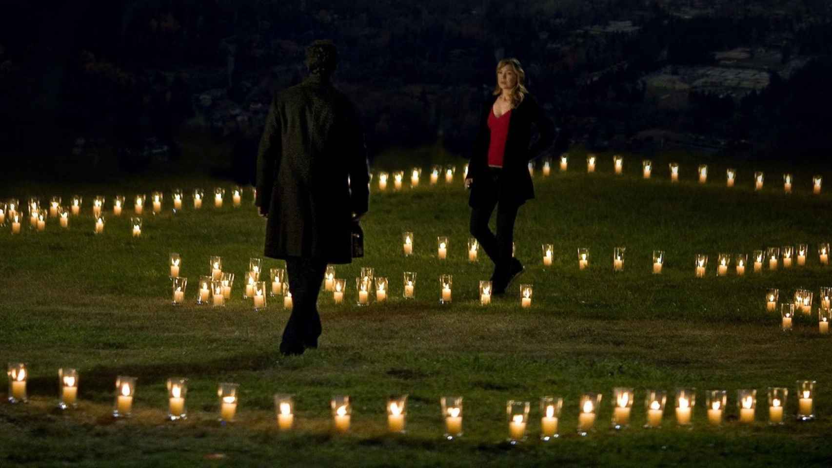 La casa con velas que construye Meredith Grey para vivir con Derek.