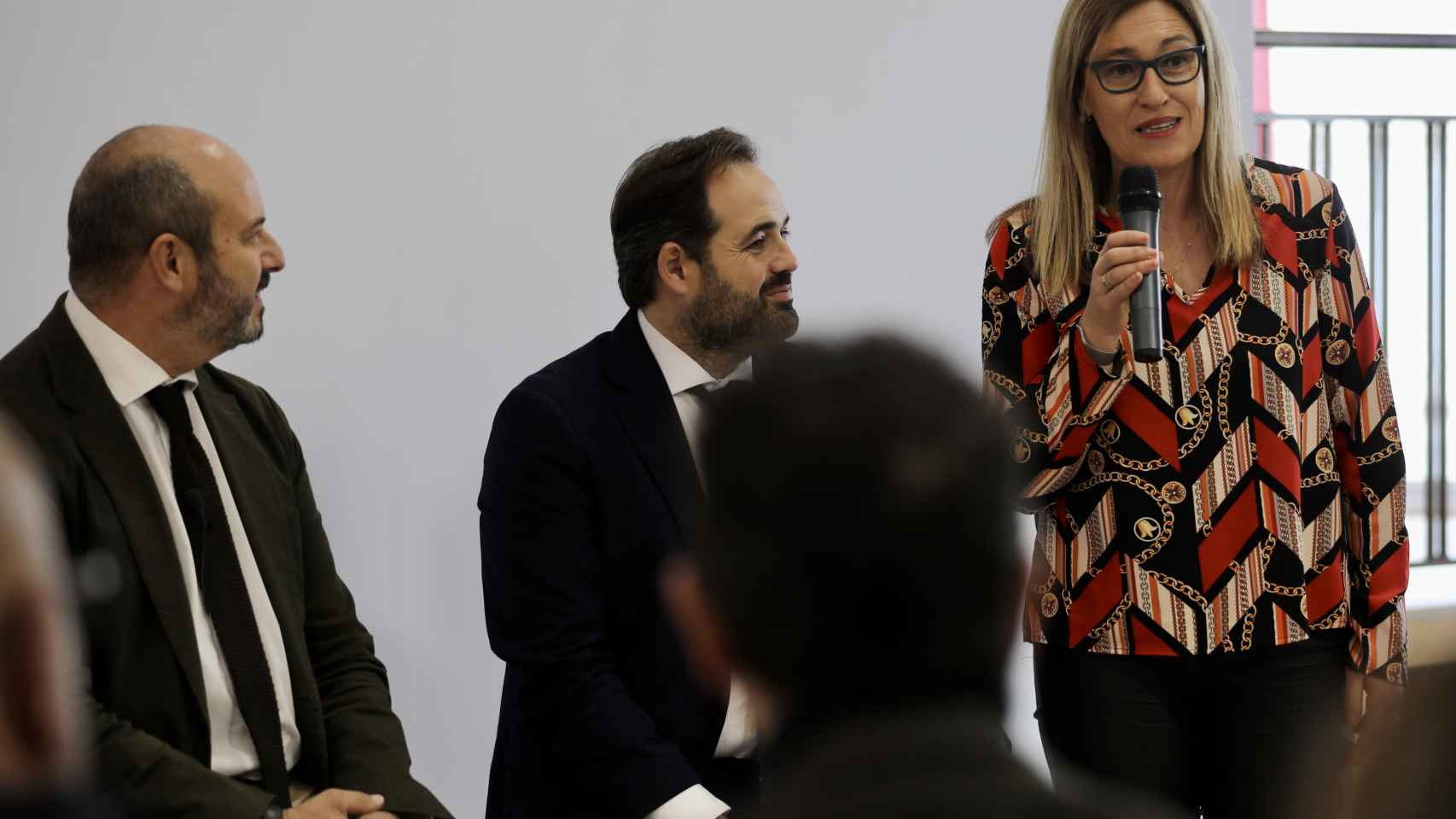 María Almudena González, alcaldesa de Almonacid de Toledo, ha presentado el acto.