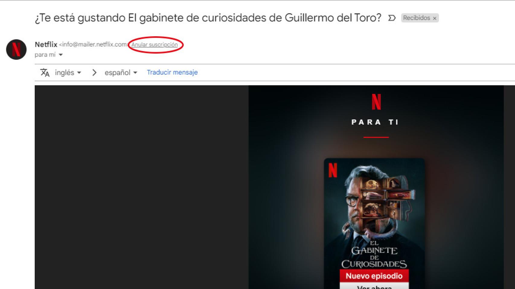 Anular suscripción en Netflix