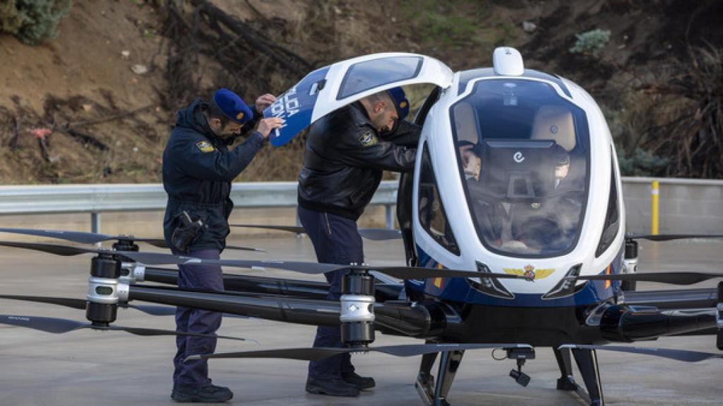 Vehículo que ha hecho su primer vuelo en Ávila